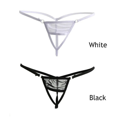 Sexy Women Lace Thong G-String Panties Lingerie Underwear Crotchless T-Back Mesh