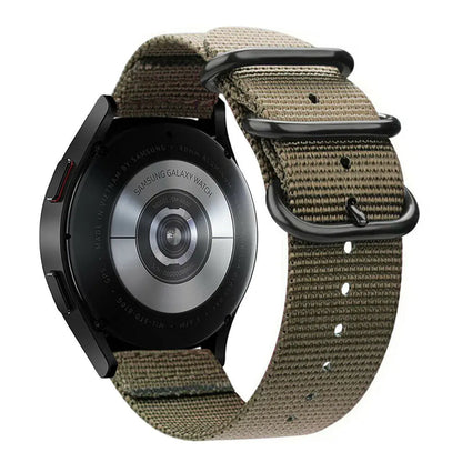 18mm 20mm 22mm Durable Military Woven Nylon Wrist Watch Band Quick Release Strap