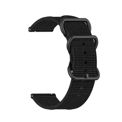 18mm 20mm 22mm Durable Military Woven Nylon Wrist Watch Band Quick Release Strap