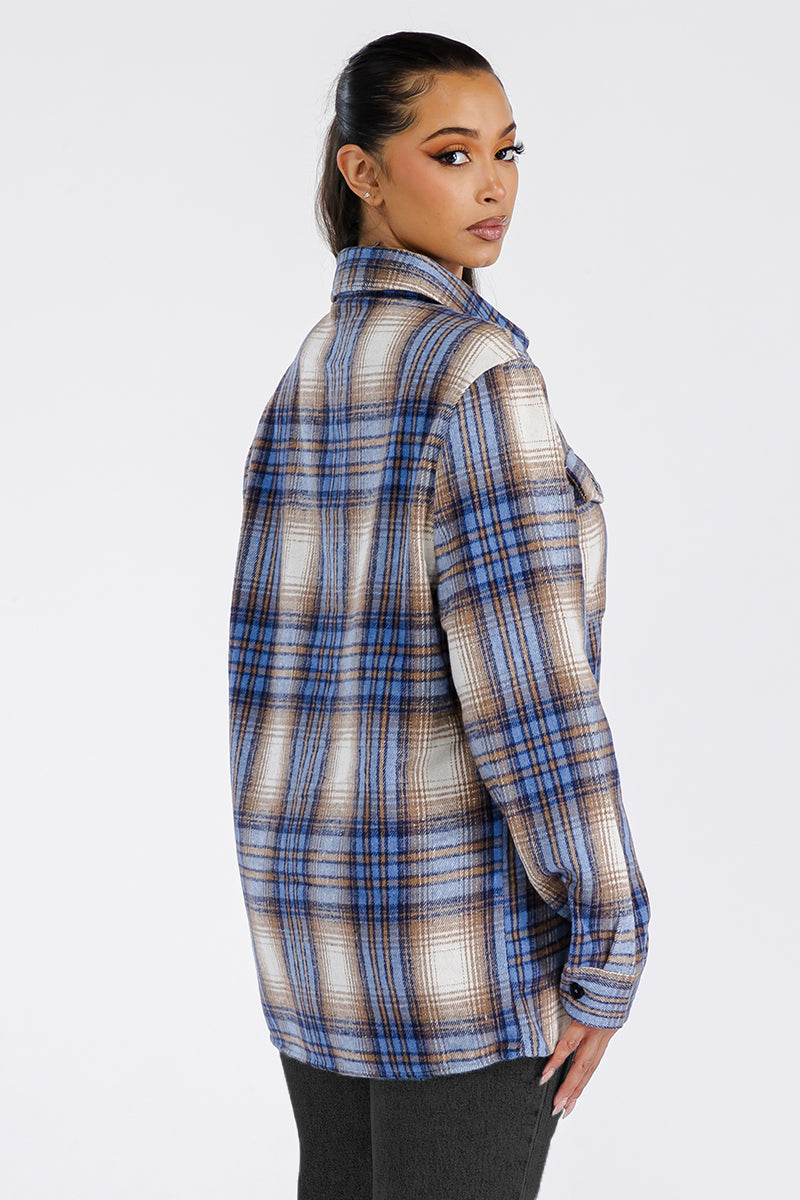 Boyfriend Oversized Soft Flannel Shacket