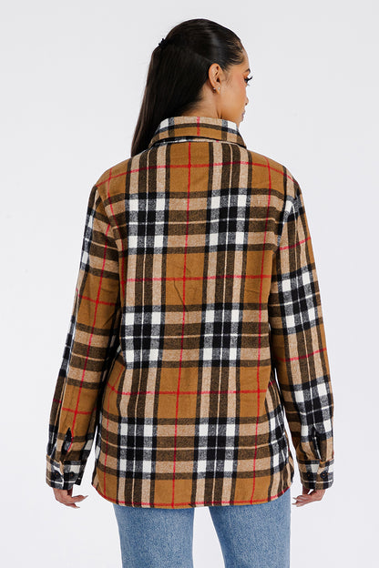 Boyfriend Oversized Soft Flannel Shacket