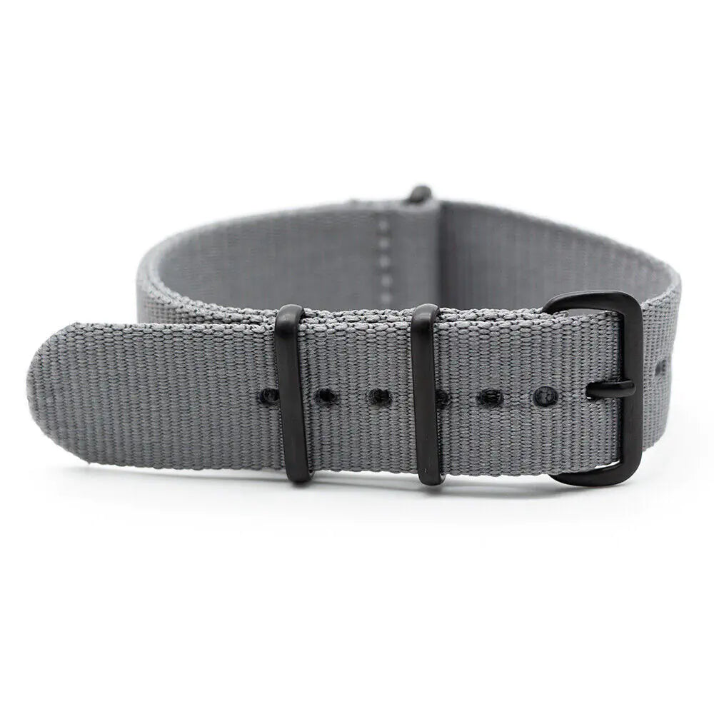 18mm 20mm 22mm Durable Military Woven Nylon Wrist Watch Band Quick Release Strap